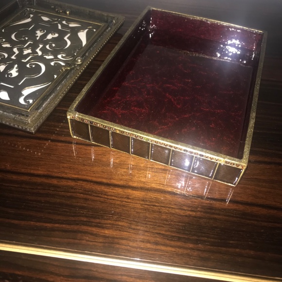 Rare Jay Strongwater Swarovski vanity Box Frame 🤎 - Picture 10 of 17